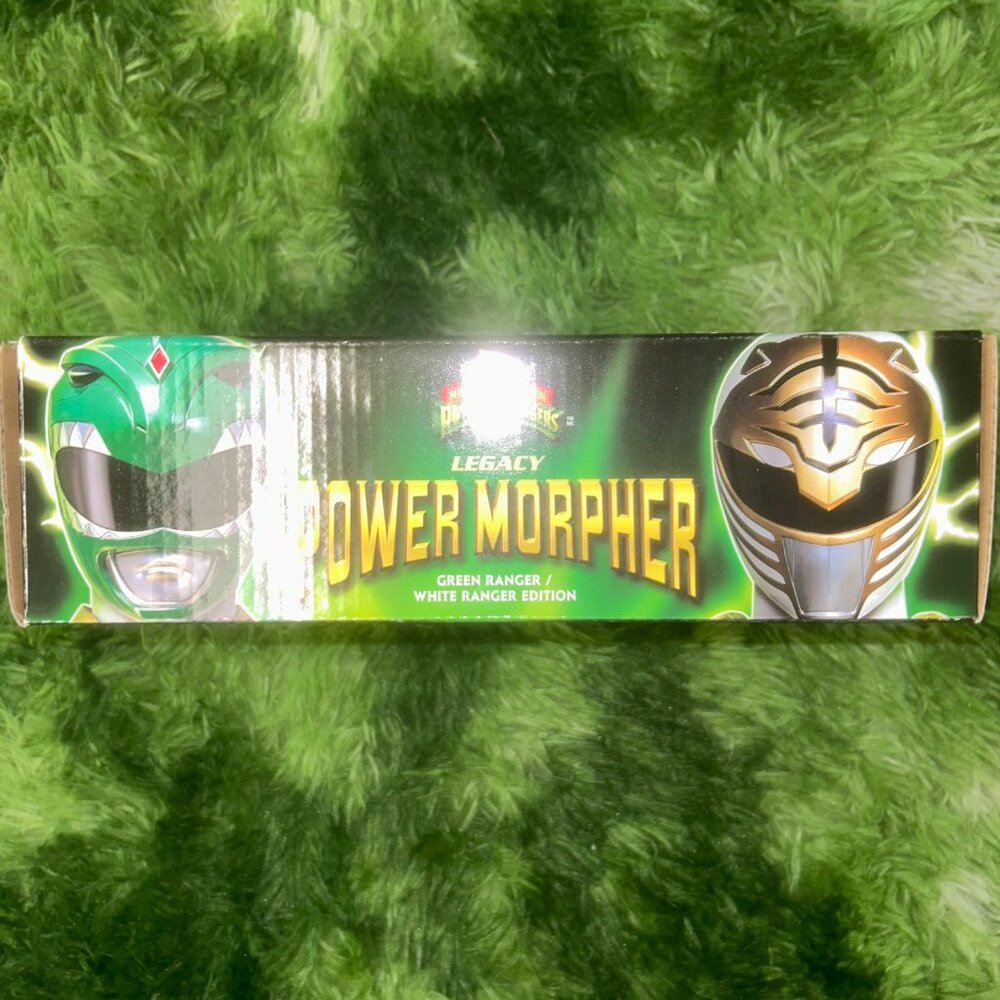 *NEW Power Rangers Legacy Green / White Ranger Gold Power Morpher ドラゴンバックラー - Picture 5 of 6